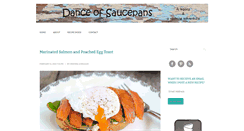Desktop Screenshot of danceofsaucepans.com